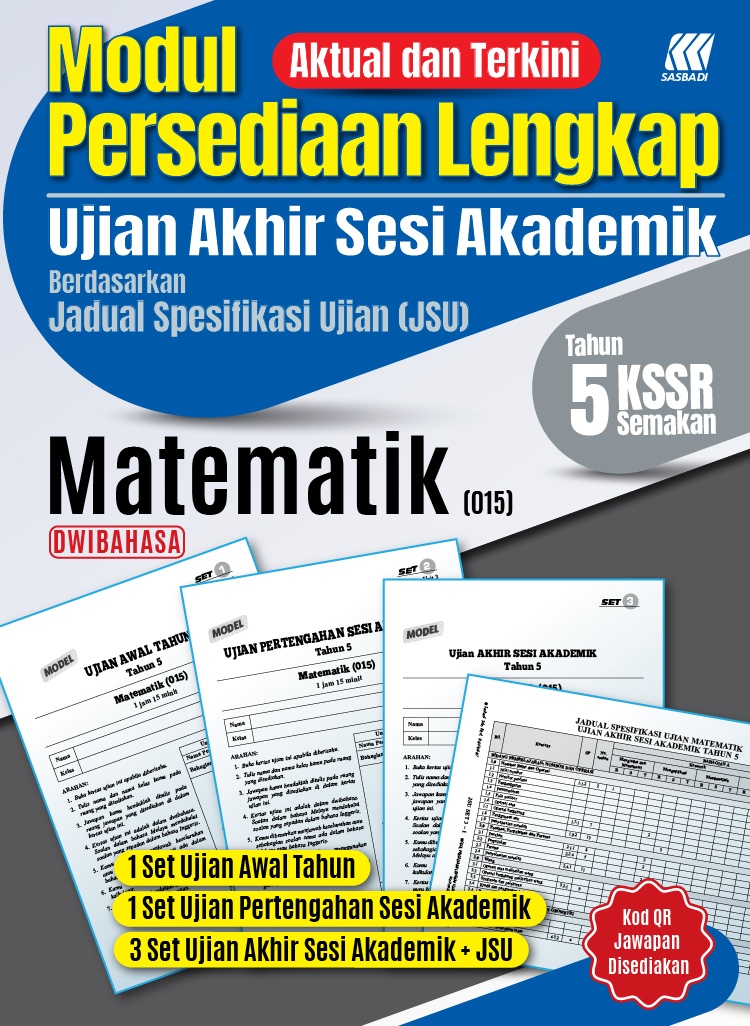 Modul Persediaan Lengkap UASA KSSR Matematik Tahun 5 Cover